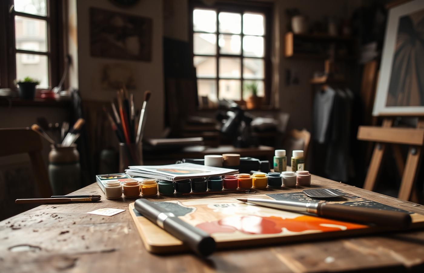 The PaintBot studio in Richmond, Virginia
